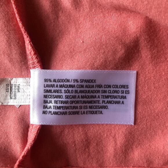 Wild Fable NWT Coral Pink Seamed Cropped Cami Tank Top Size 2X - Picture 10 of 15